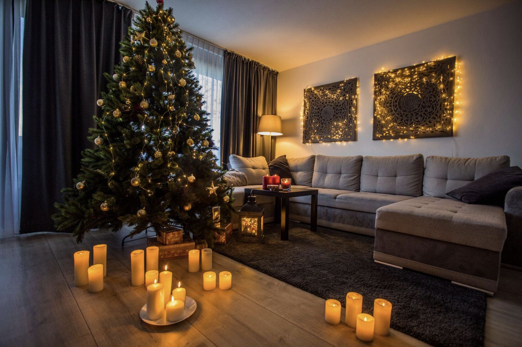 Christmas Tree with Ornaments